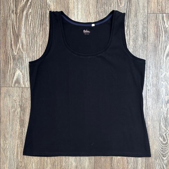 Boden Tops - Boden Women's Size XL Black Tank Top EUC Layers Capsule Wardrobe Essential